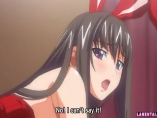 Hentai cookie In Bunnygirl Costume Rides Hard member