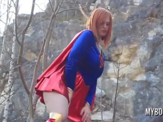 Alexsis フェイ ボインの superwoman コスプレ アウトドア 再生