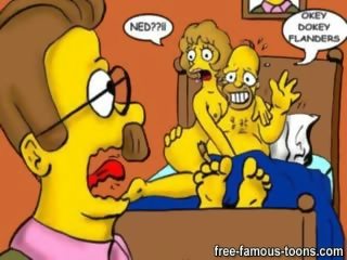 Homer simpson familie sex video